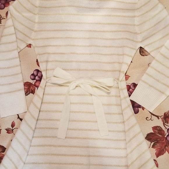Cream  Striped MissUnderstood Girls' Sweater Dress - Picture 3 of 6